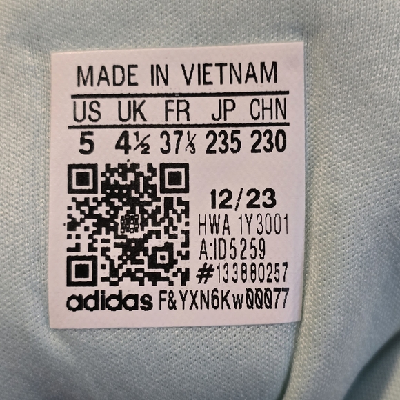 adidas Fortarun x Disney Minnie Mouse Pink Youth Sneakers – Size 5 (Like New) - Picture 7 of 7